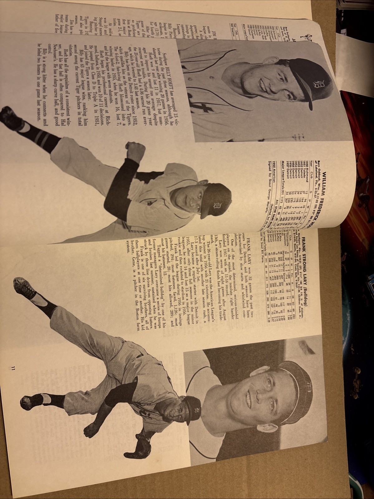 1958 Detroit Tigers baseball Official Yearbook em/nm+.