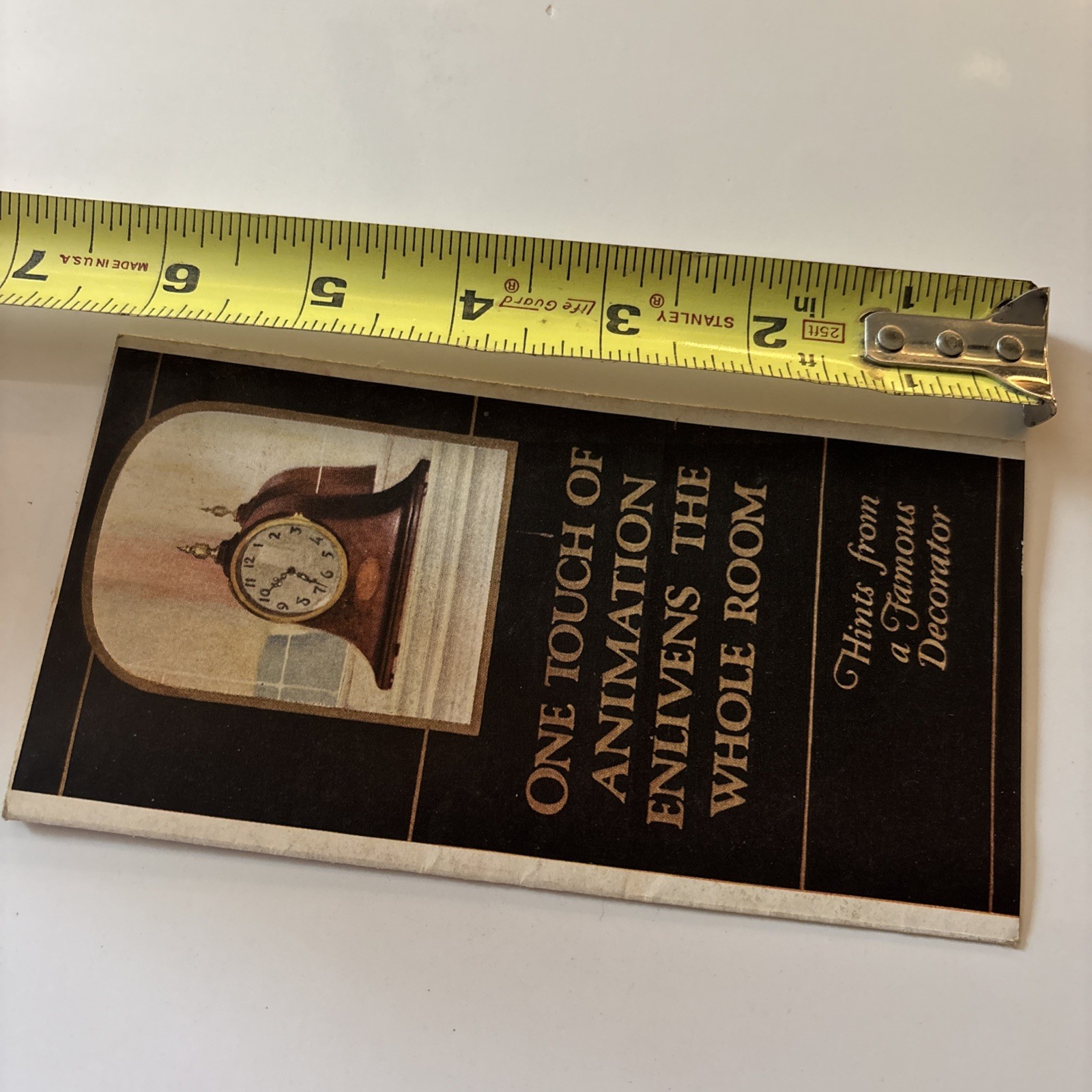 Early 1900s Brochure AD SETH THOMAS CLOCKS