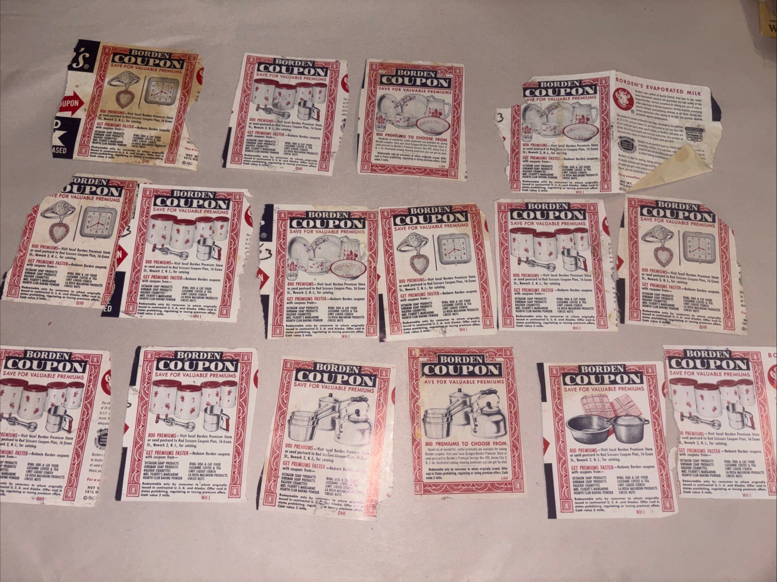 Vtg Food Label Wrapping & Other Wrappings & Recipe & Household Hint Booklets Lot