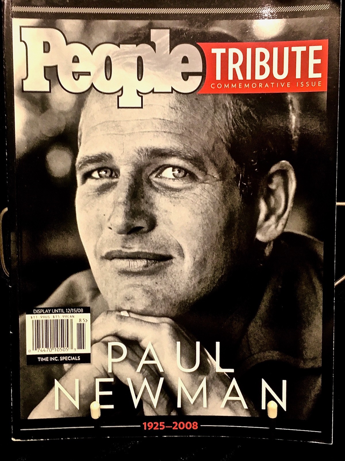 Paul Newman People Tribute Commemorative Issue Paperback Book 2008 Durkee Time X