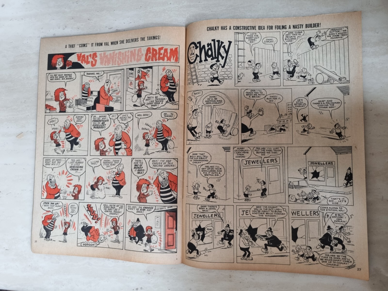 Cor!! IPC Magazines British Weekly Comic 22nd September 1973