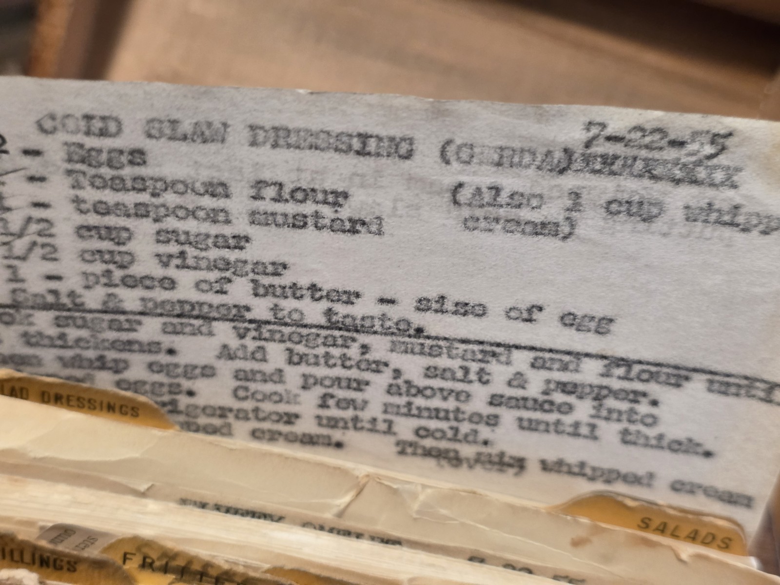 Great Collection RECIPES ca 1950s Some Typed Most from Equitable Gas some Handwr
