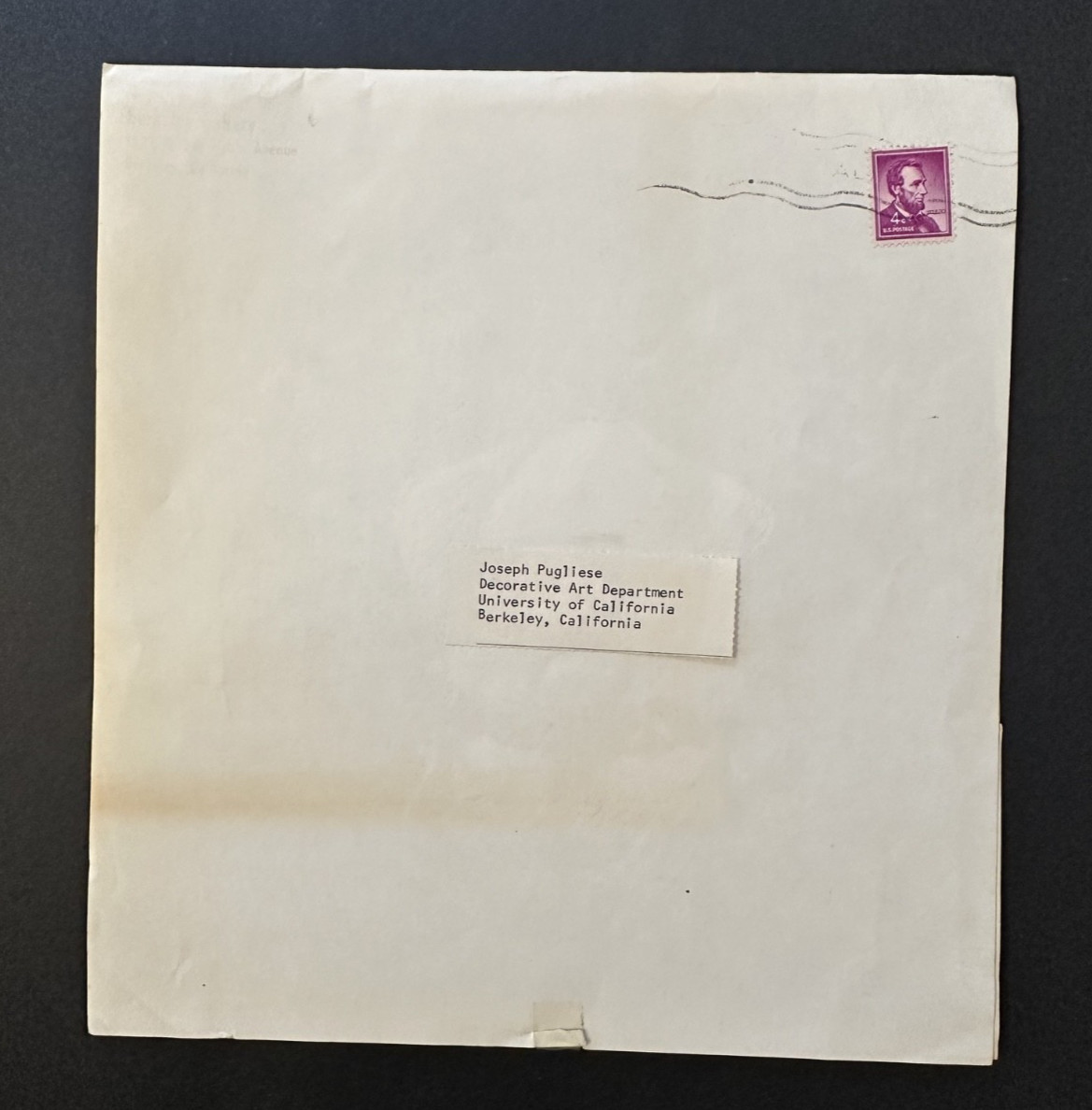 Richard McLean Robert Bechtle 1964 Berkeley Gallery exhibit flyer Rainbow RB