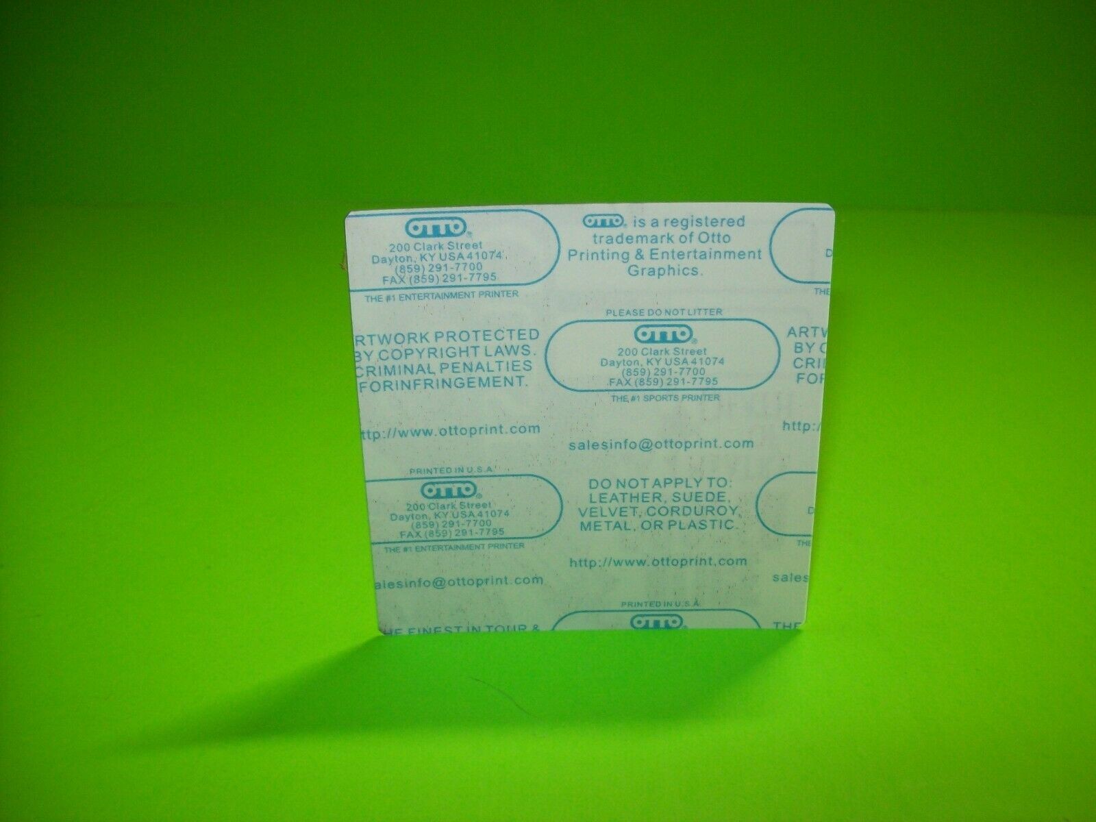 Alice Cooper Back Stage Guest Pass Original Theatre Of Death Halloween Hard Rock