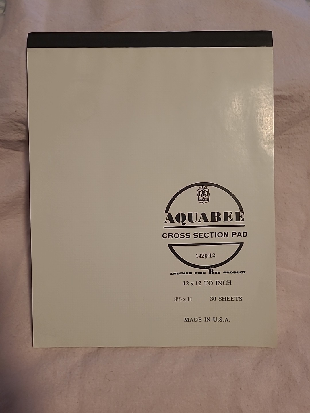 Vtg Mead AquaBee Science Graph Paper Pads Bulk Lot 9 Packs 170+/- 8.5×11″ Sheets