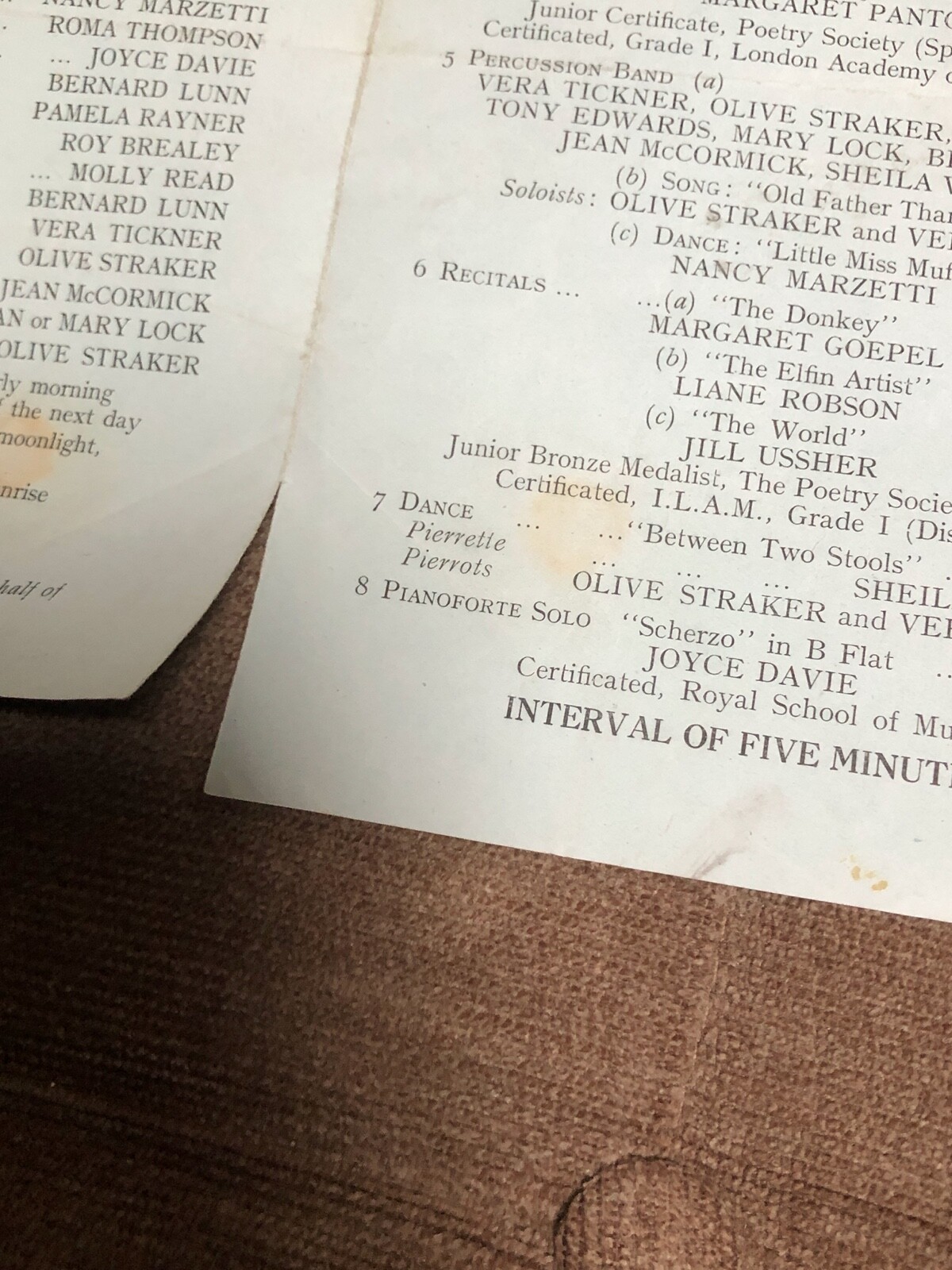 dr barnardo’s homes programme of variety 1936