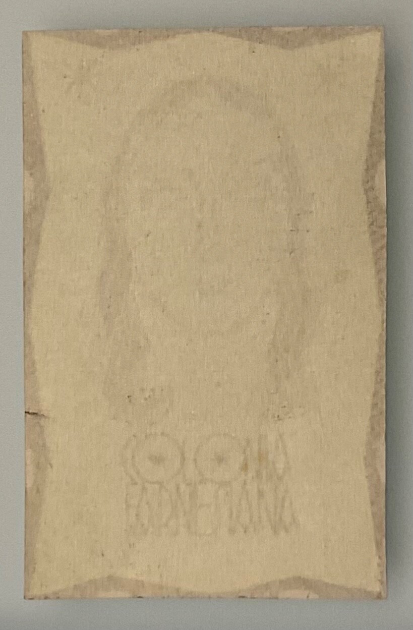 FUTURISM ERBERTO CARBONI ADVERTISING CARDBOARD COLONIA FARNESIANA PARMA