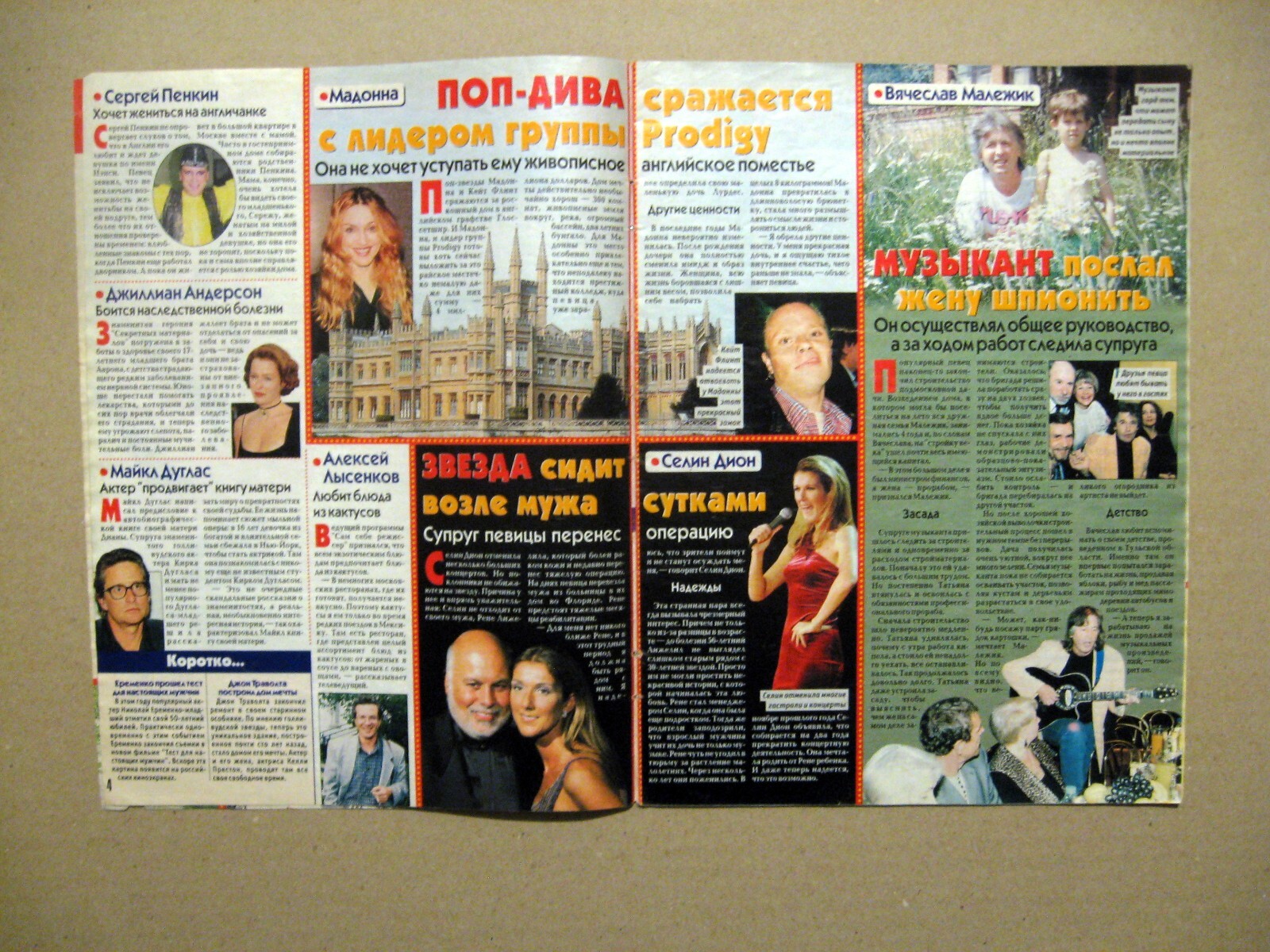 Magazine 1999 Russia Eva Herzigova cover