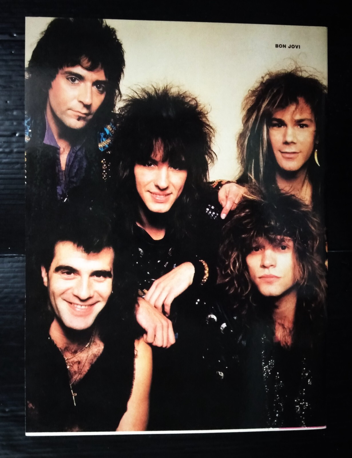 Bon Jovi VINTAGE THAILAND ONLY 1 COLOR PAGE MEGA RARE!!!