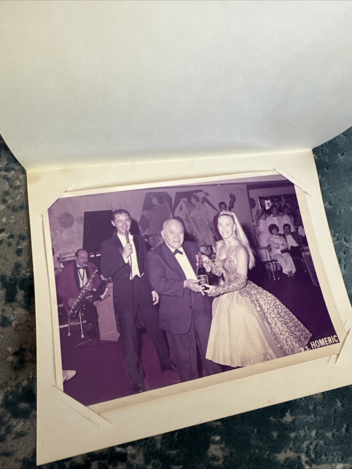 Vintage Home Lines Homeric Italy Italian Cruise Photo Travel Ephemera