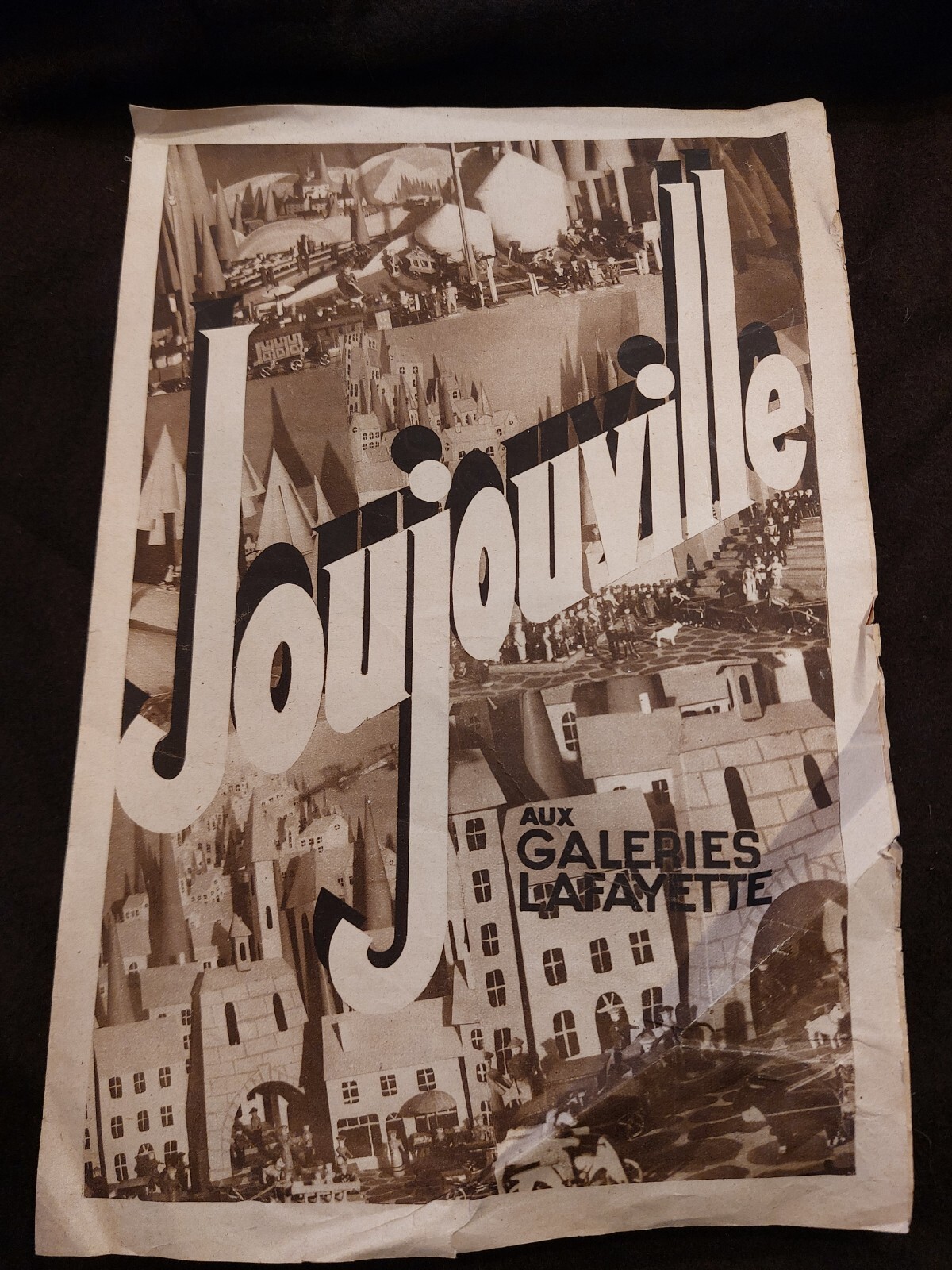 Joujouville Partition Galeries Lafayette 1930 Sheet Music