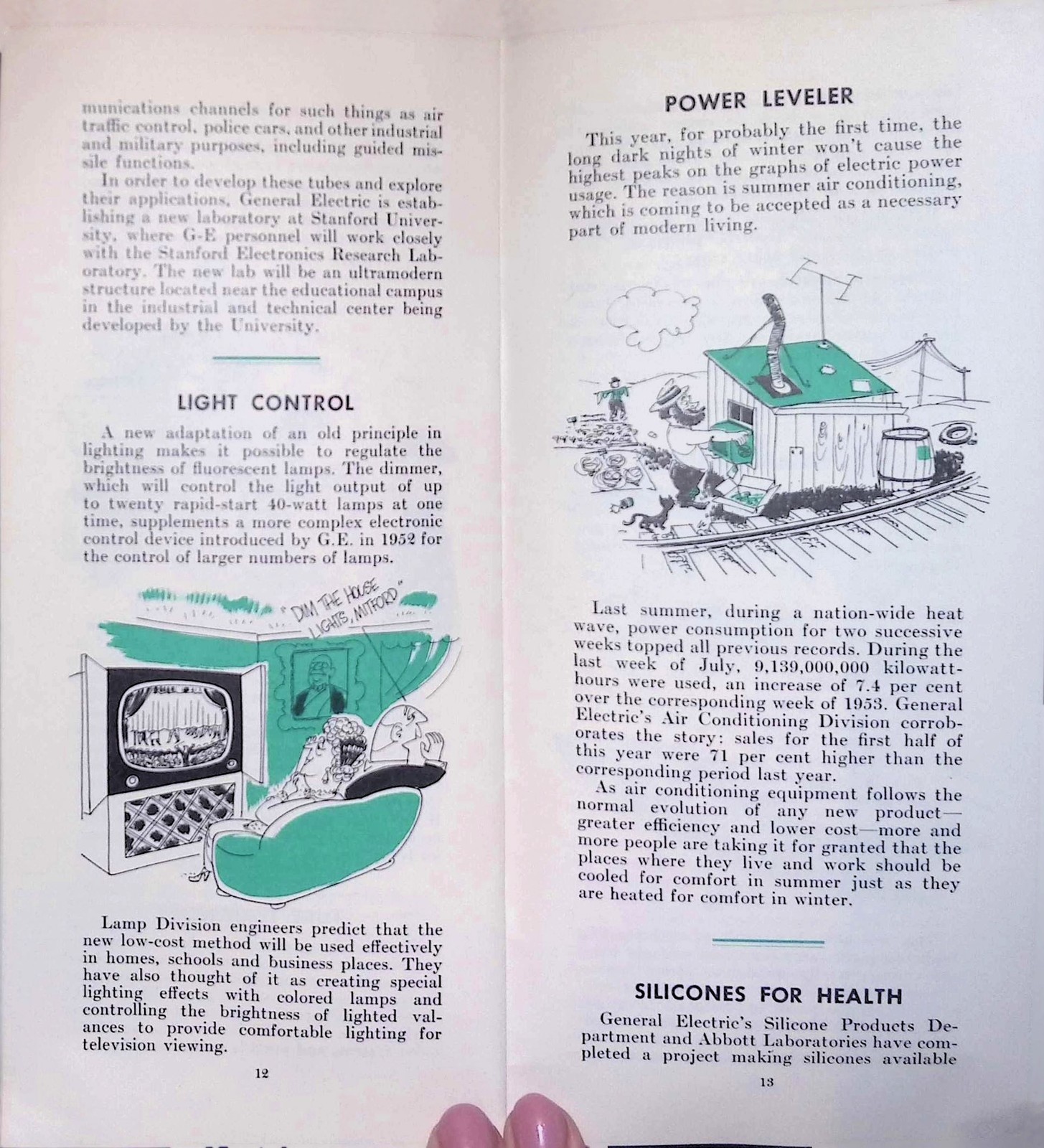 1954 GE News Digest X-Ray Microscope General Electric Nov Dec