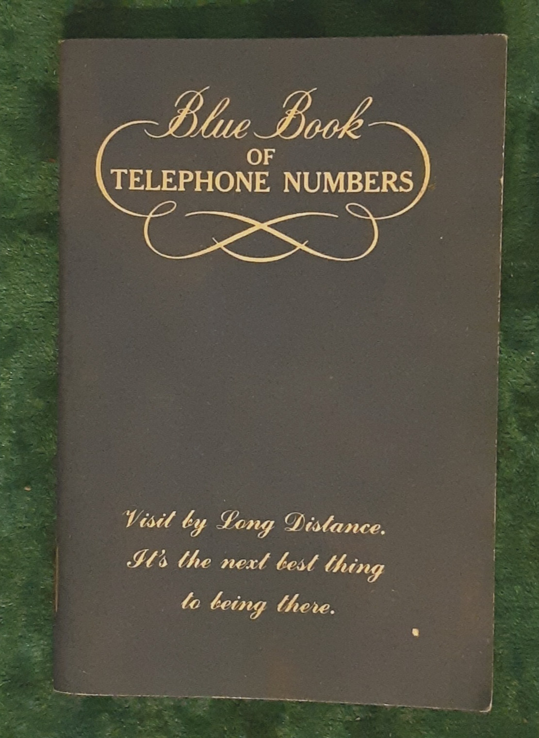 Vintage Blue Book of Telephone Numbers – Southwestern Bell Telephone- 1950’s-60s