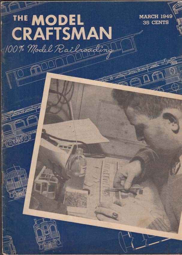 MODEL CRAFTSMAN 3 1949 HO 4-4-0; O Reefer; Interurban; N&W J 4-8-4; 4-4-4 Steam