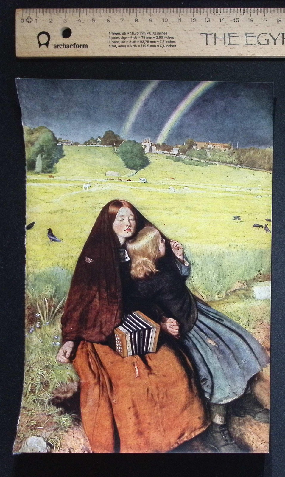The Blind Girl – Millais – Birmingham City Museum British School Print