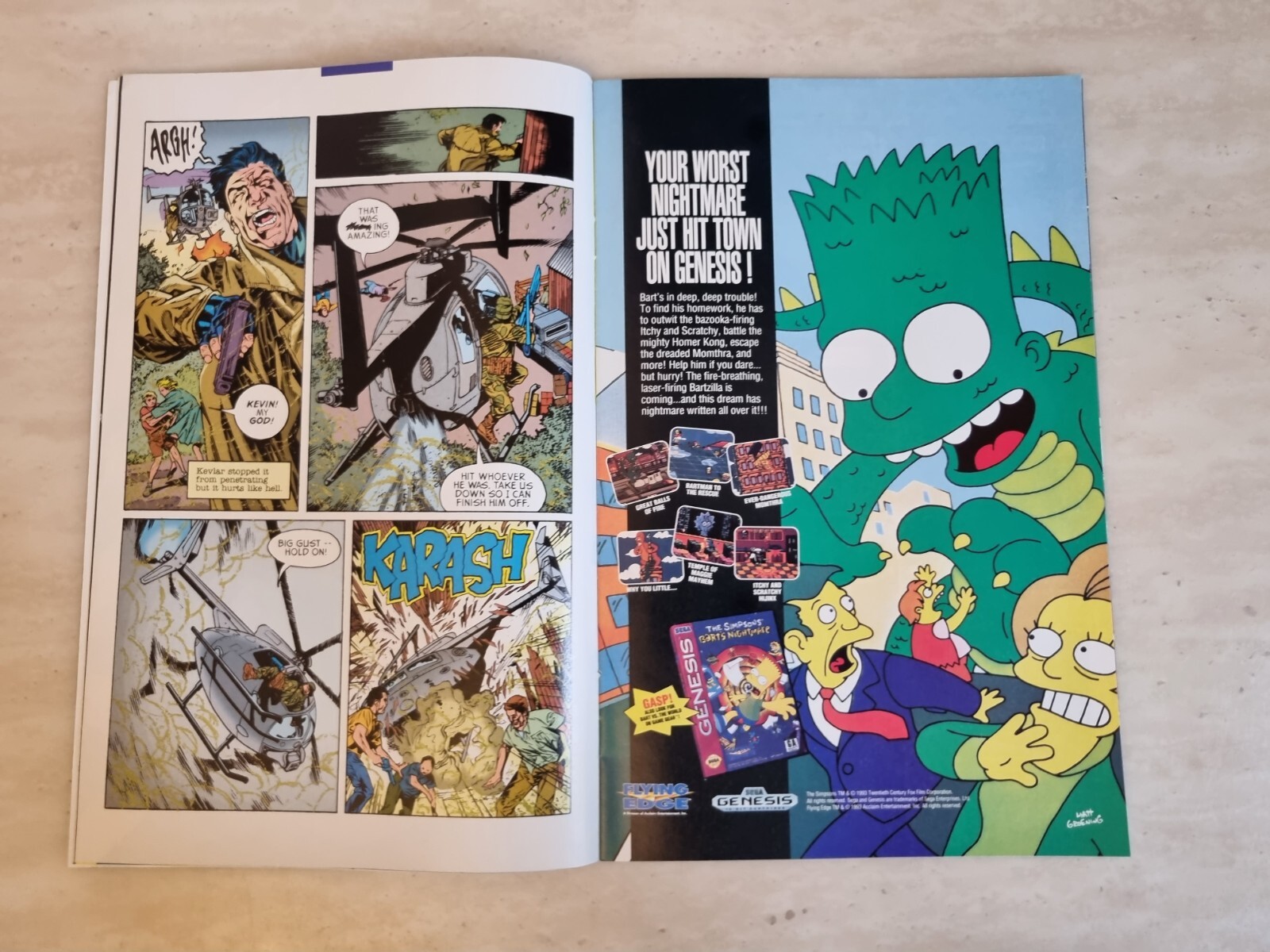 Wolverine and The Punisher Damaging Evidence No.1 October 1993
