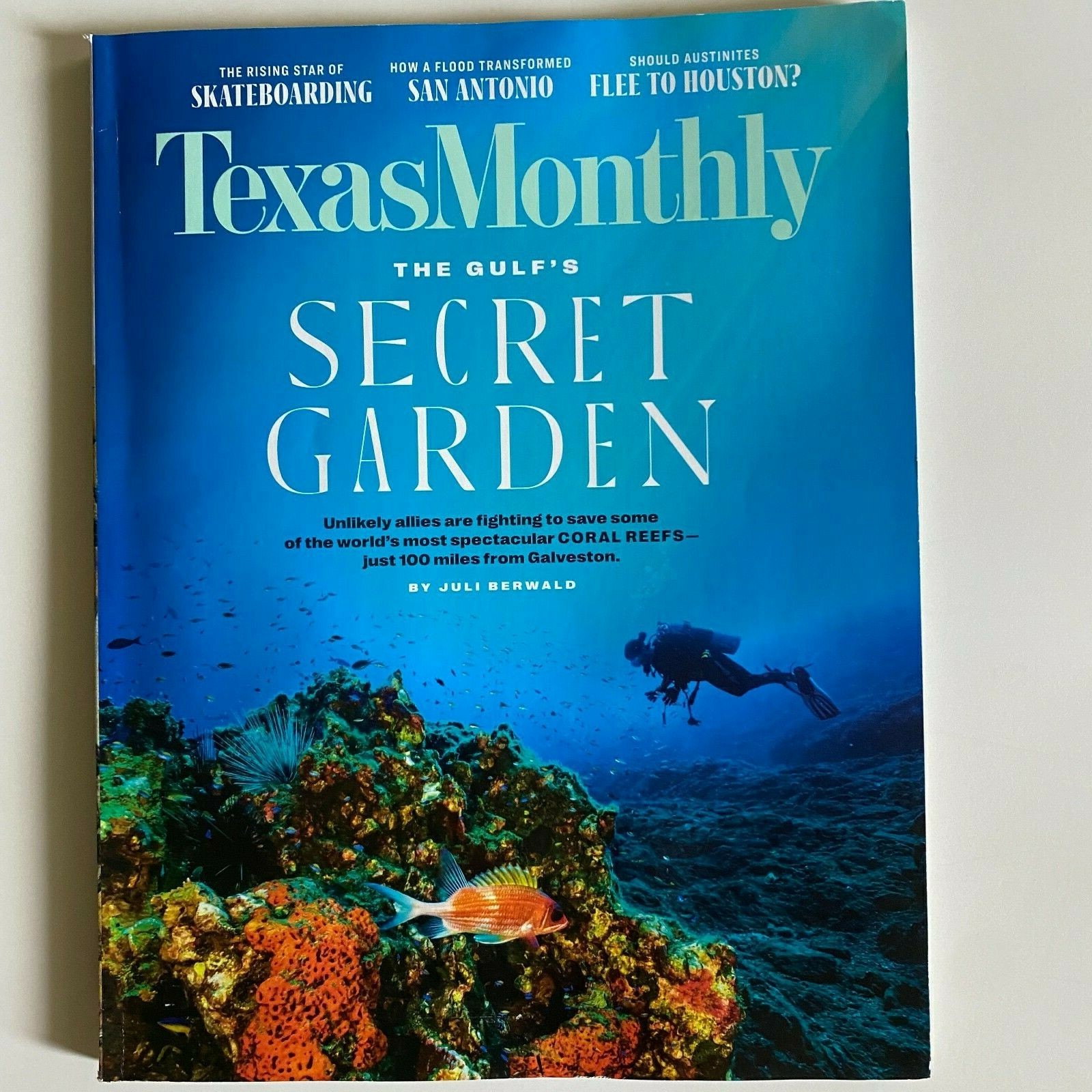 Texas Monthly Magazine September 2021 Gulf of Mexico, San Antonio, Houston