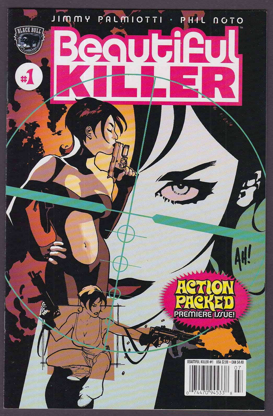 BEAUTIFUL KILLER #1 Black Bull comic book 9 2002