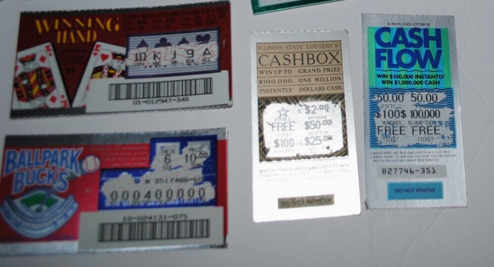 LOT OF 24 NON-WINNING NO CASH VALUE ILLINOIS LOTTERY SCRATCHER TICKETS