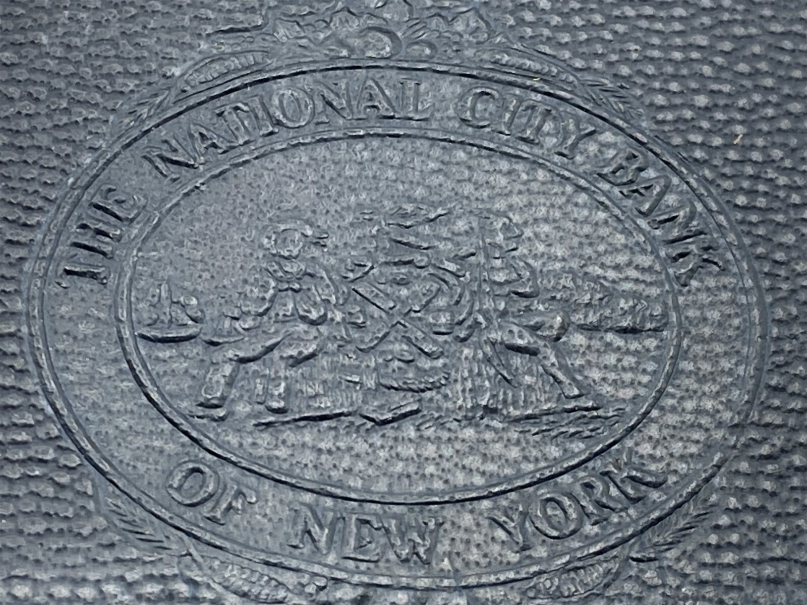 1950s 1960s 1970s National City Bank of New York Travelers Checks Holder Vtg