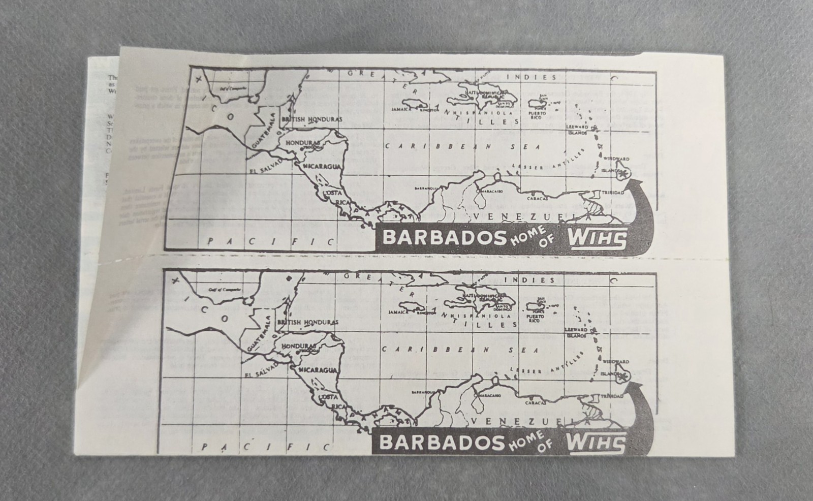 Vintage 1974 WEST INDIES HOSPITAL Advertising SWEEPSTAKES Ticket Book PRIZE LIST