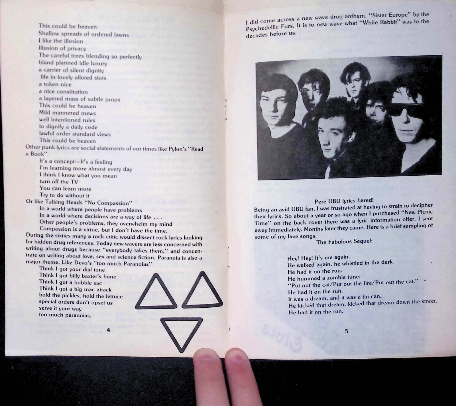 1980s IDIOT’S GUIDE TO PUNK ROCK fanzine CBGB’s Mudd Club NYC Philadelphia