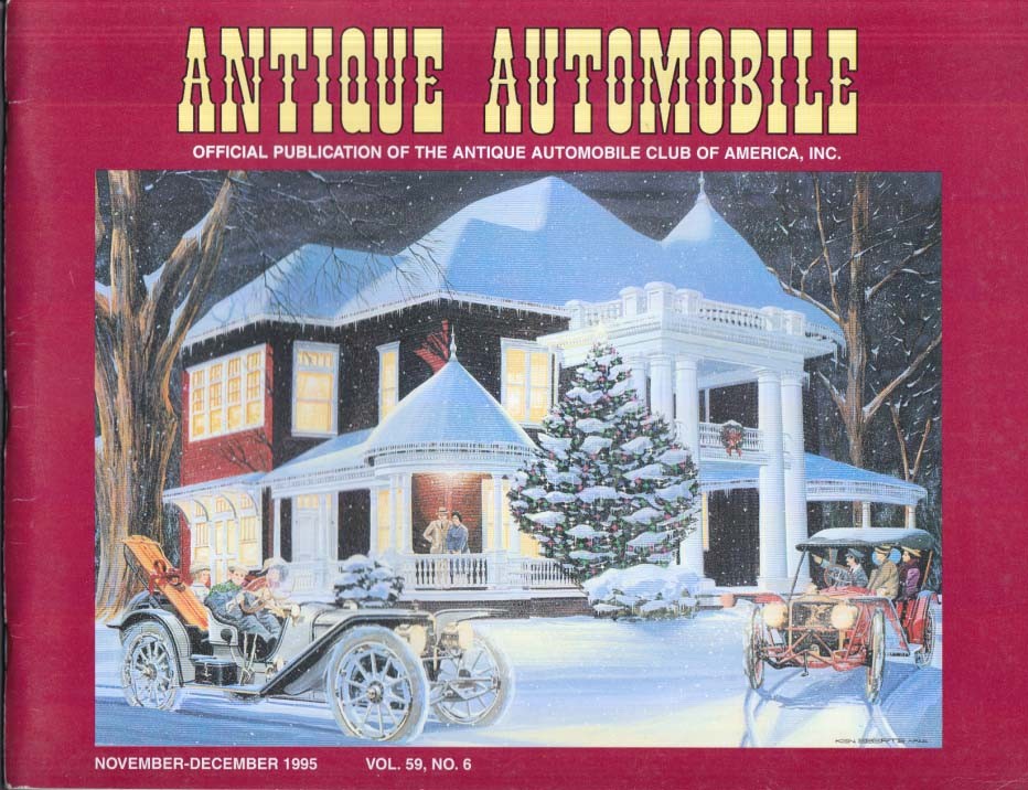 ANTIQUE AUTOMOBILE 11-12 1995 1956 B-85 Mack; AACA 15th Meet; Early Auburn &c
