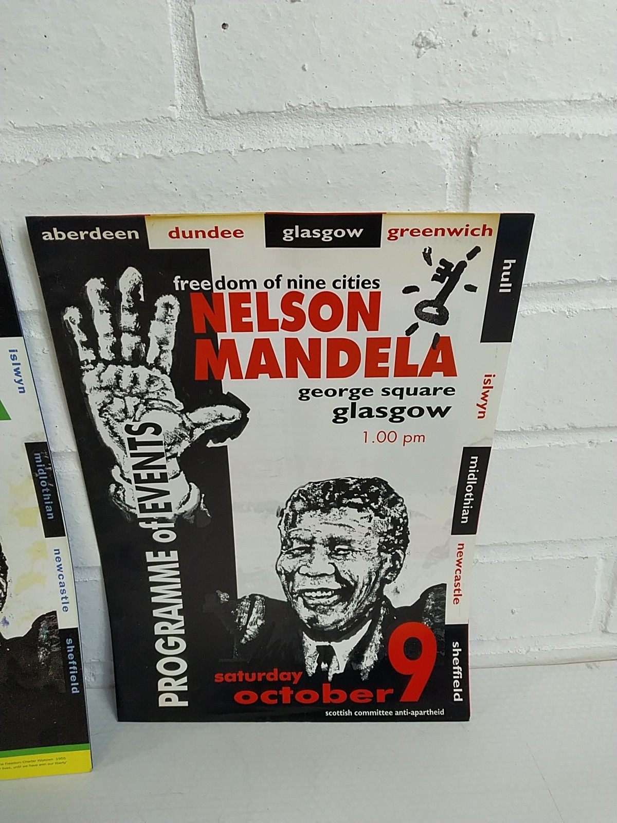2 Seperate Programmes From Nelson Mandela’s Scottish Visit 1993