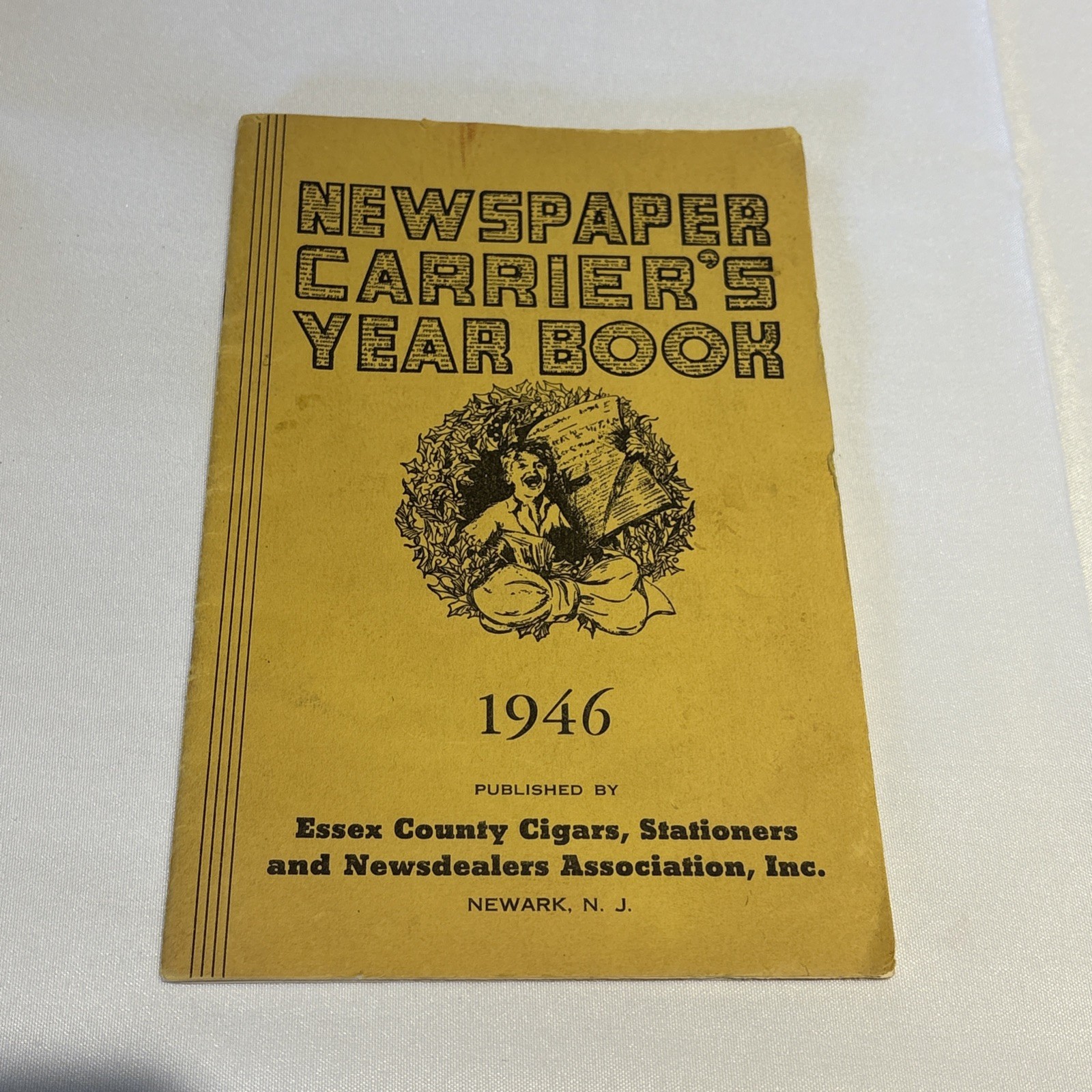 1946 Newspaper Carrier’s Yearbook Essex County Newsdealers Association Newark NJ