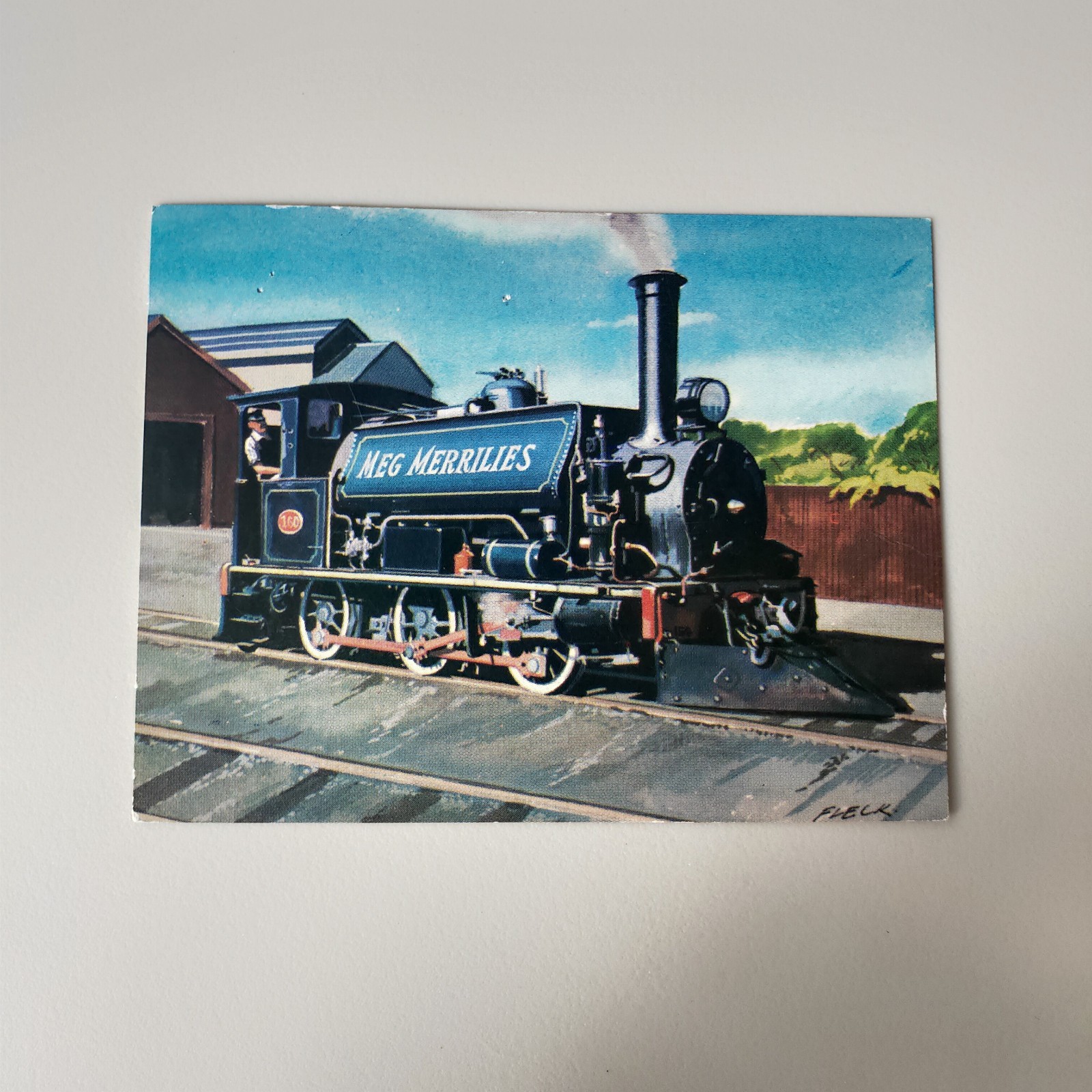 Sanitarium Collectible 1968 Meg Merrilees Engine Early Transport New Zealand