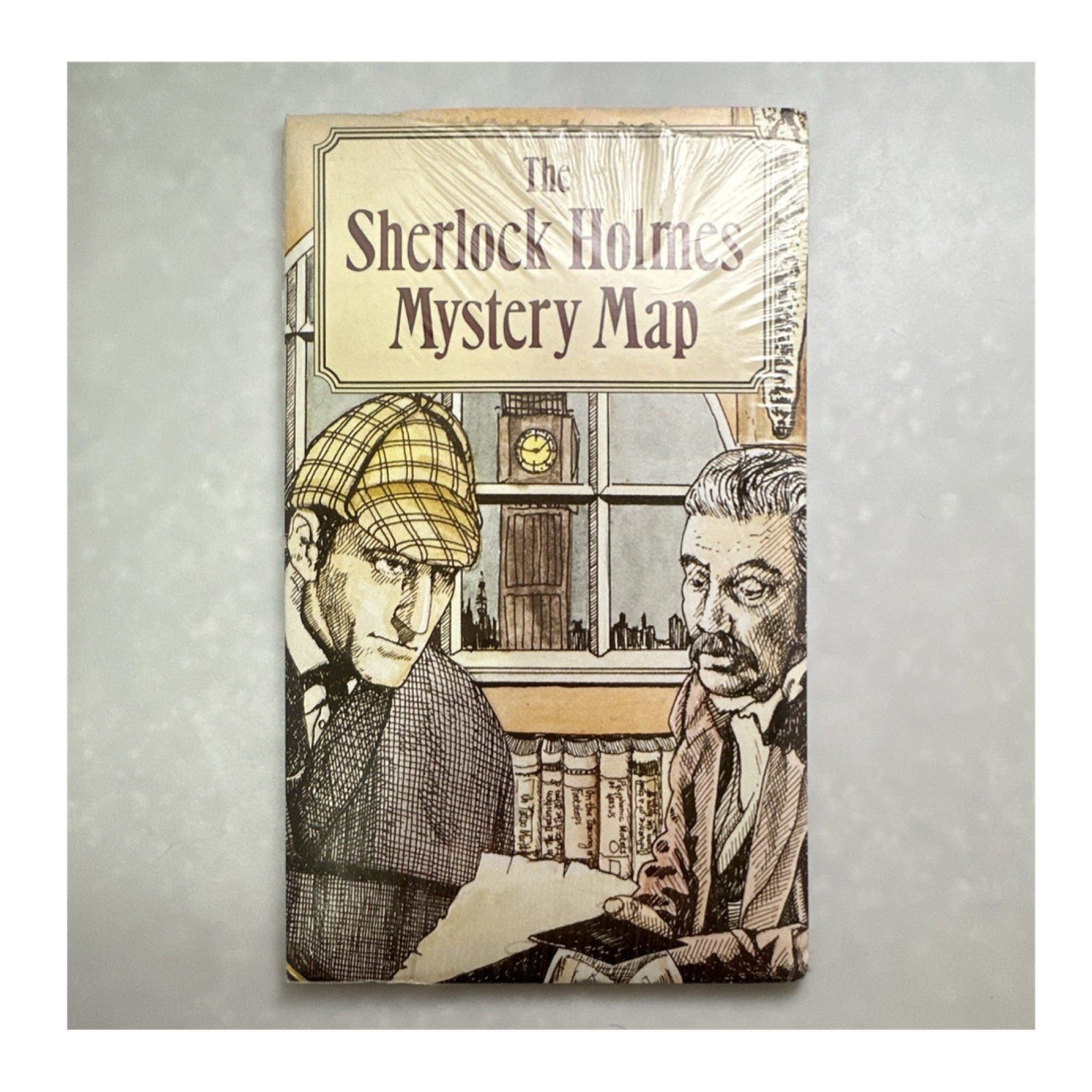 Sherlock Holmes Mystery Map Aaron Blake Publishers ISBN 0-87905-428-X Sealed