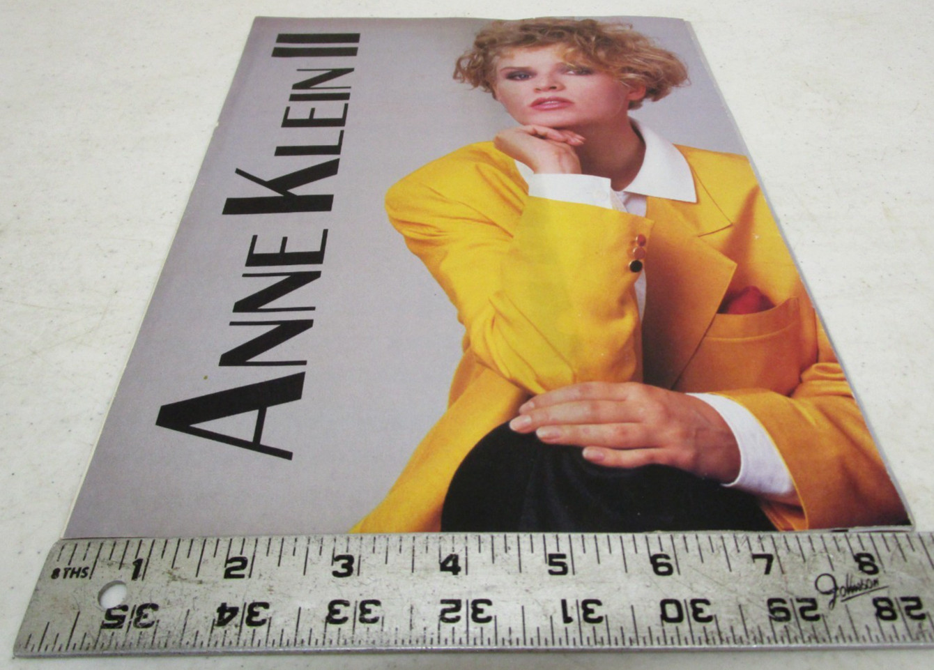 VINTAGE 1980’s STEWARTS DEPARTMENT STORE ANNE KLEIN II ADVERTISING SALES PAPER