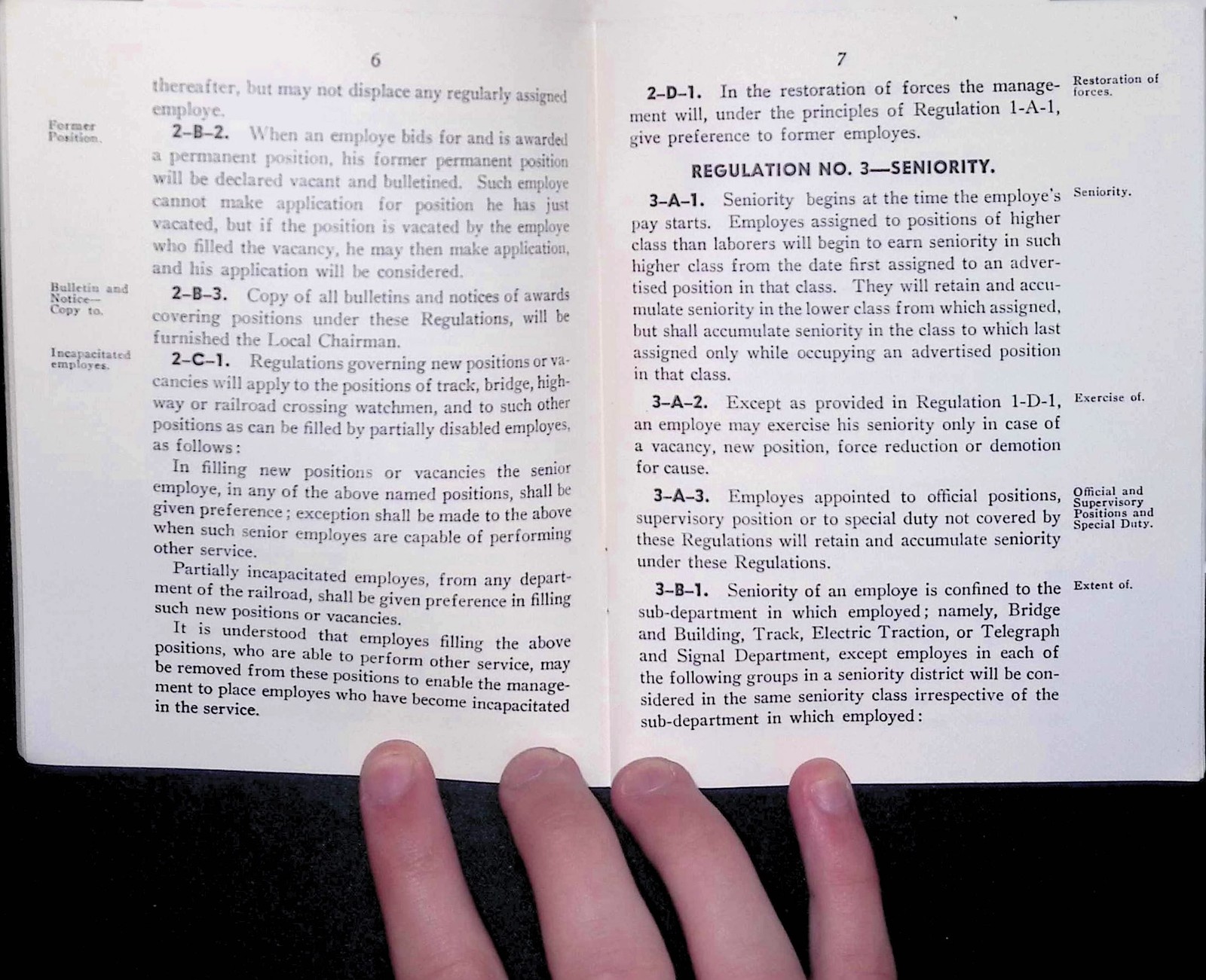 1935 PA Long Island RR MofW Rule Book Depression Labor Union Railroadiana
