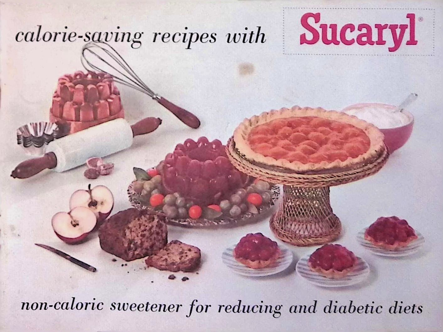 1960s Sucaryl Recipe Booklet – Non-Caloric Sweetener – Health Trends – USA