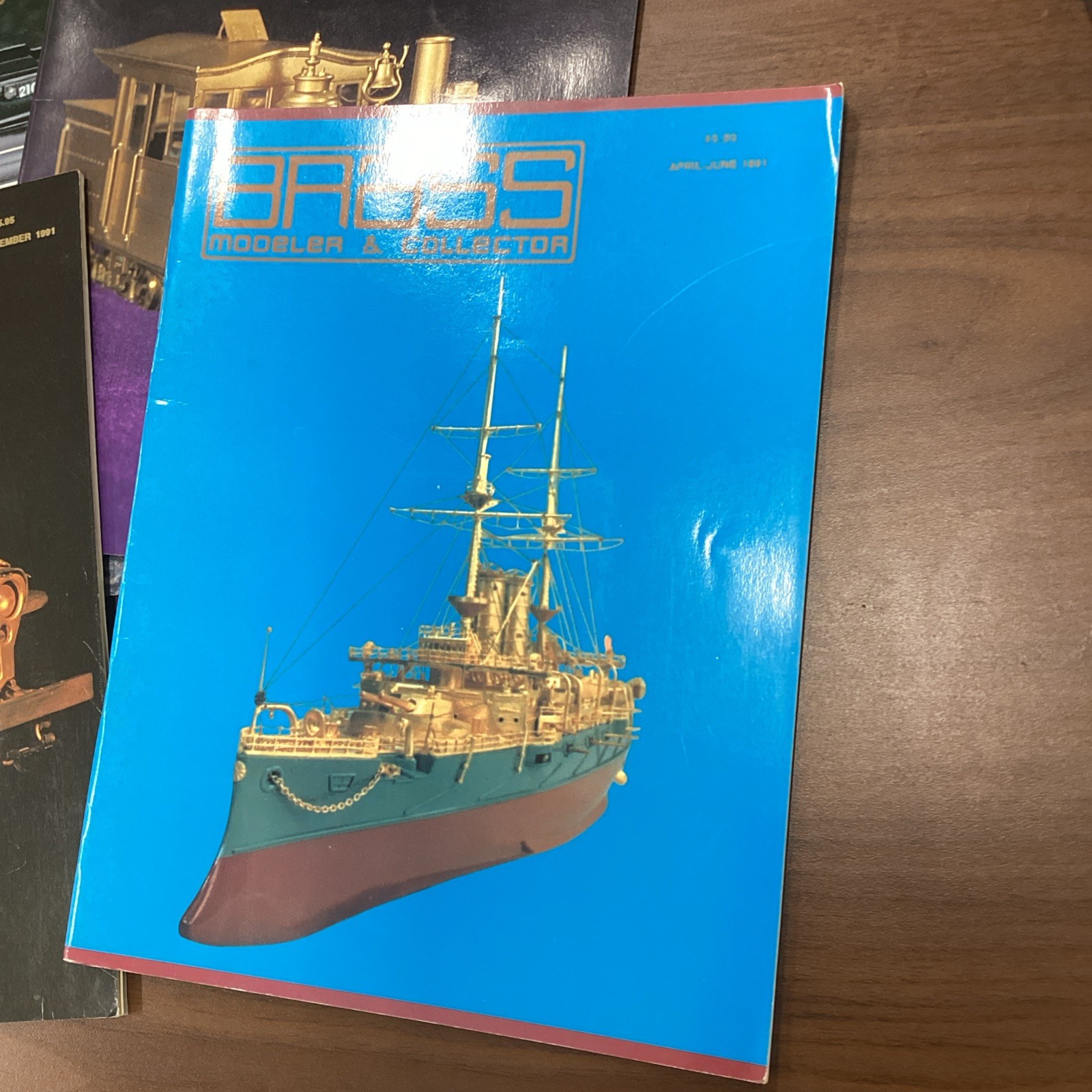 5 Issues Brass Modeler & Collector Magazine Complete 1991 & 1992 Really Nice