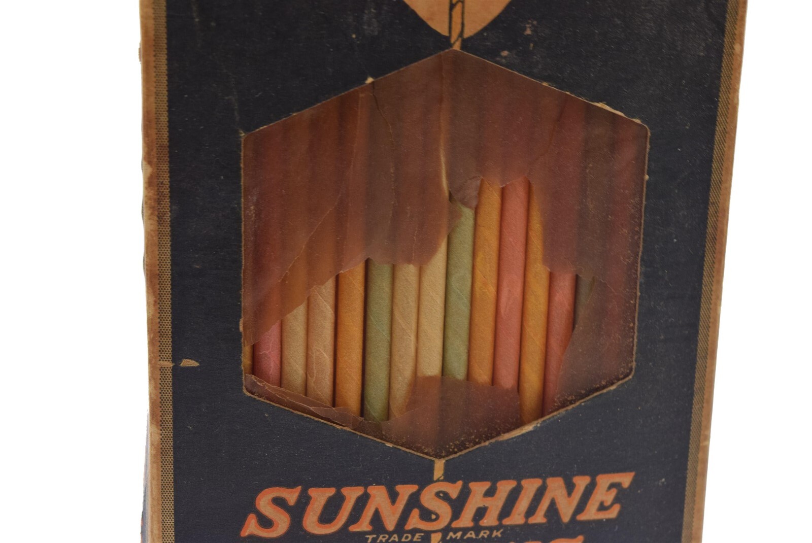 Sunshine Straws Drinking Straws 1932 Multicolor NEW Herz Straw Co – NOS