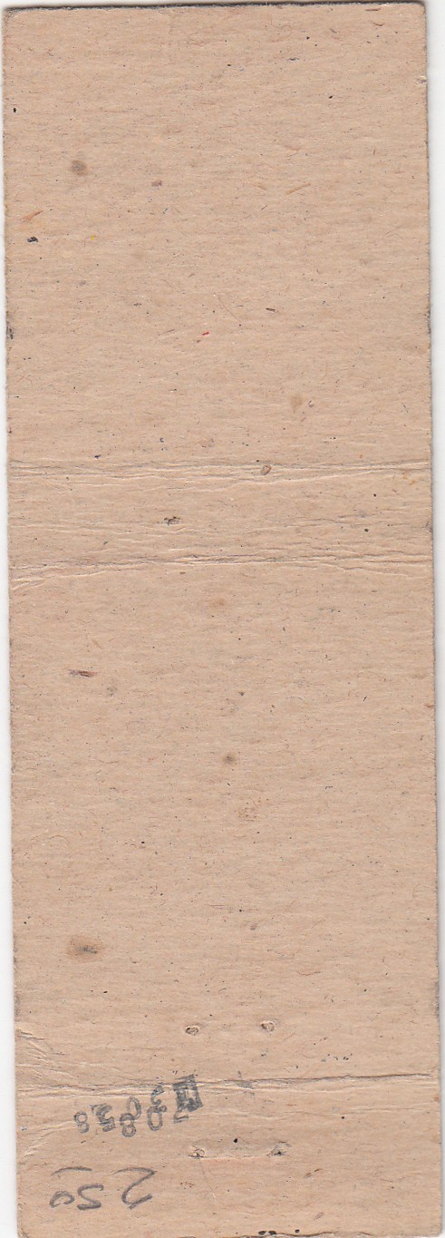 Blue Line Service Station ~ Livermore, Maine ~ Vintage Pin-Up Matchbook Cover
