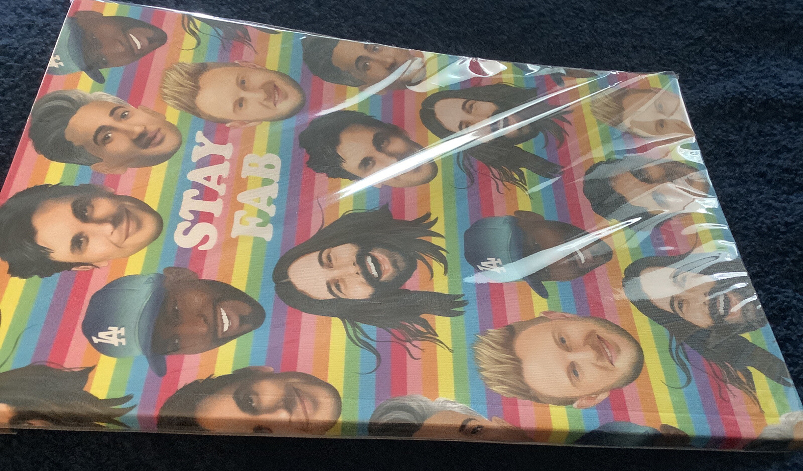 Queer Eye ‘STAY FAB’ Lined Notebook By Central 23 NEW
