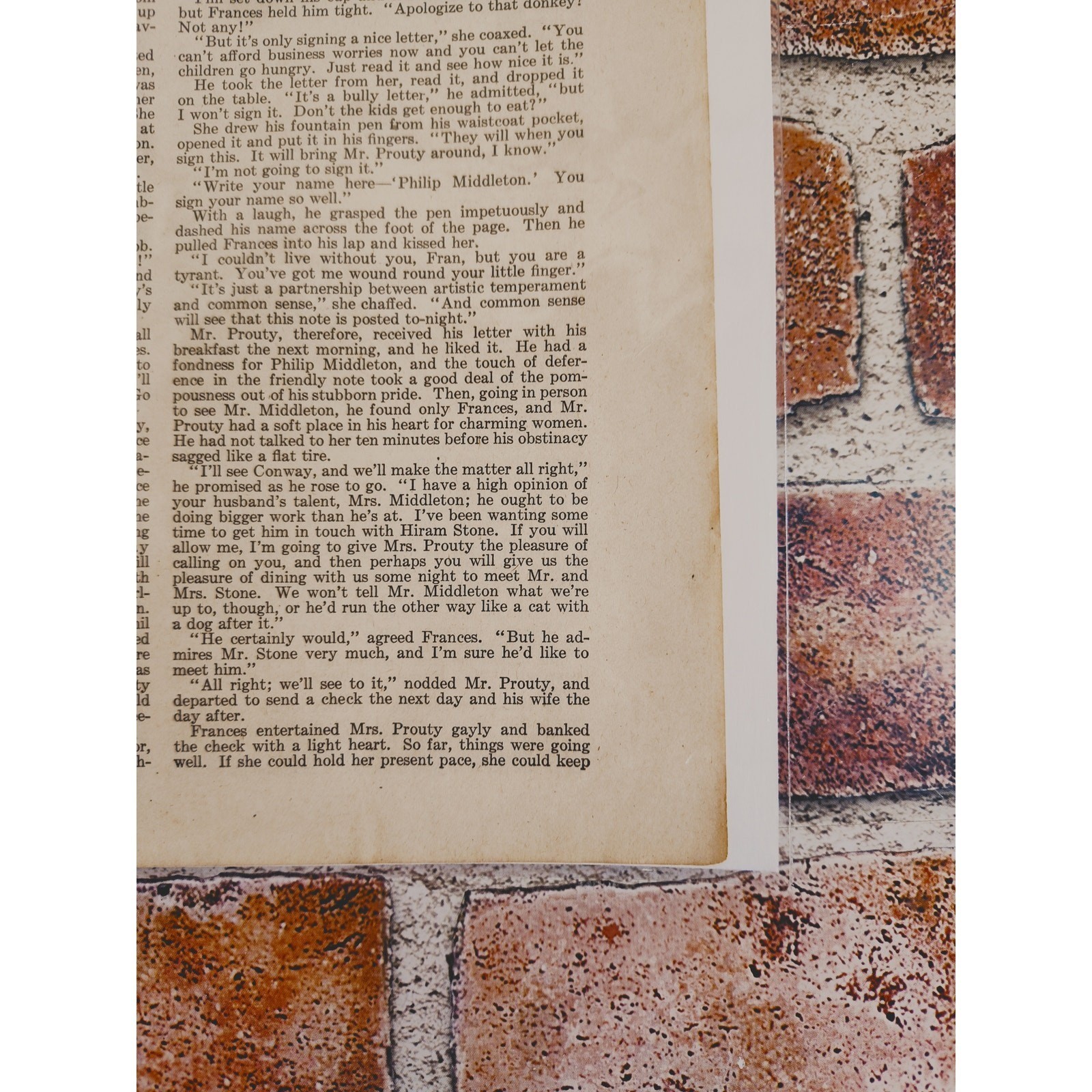 1918 A Bread-and-Butter Wife Original Vtg PRINT ARTICLE by Helen Ward Banks