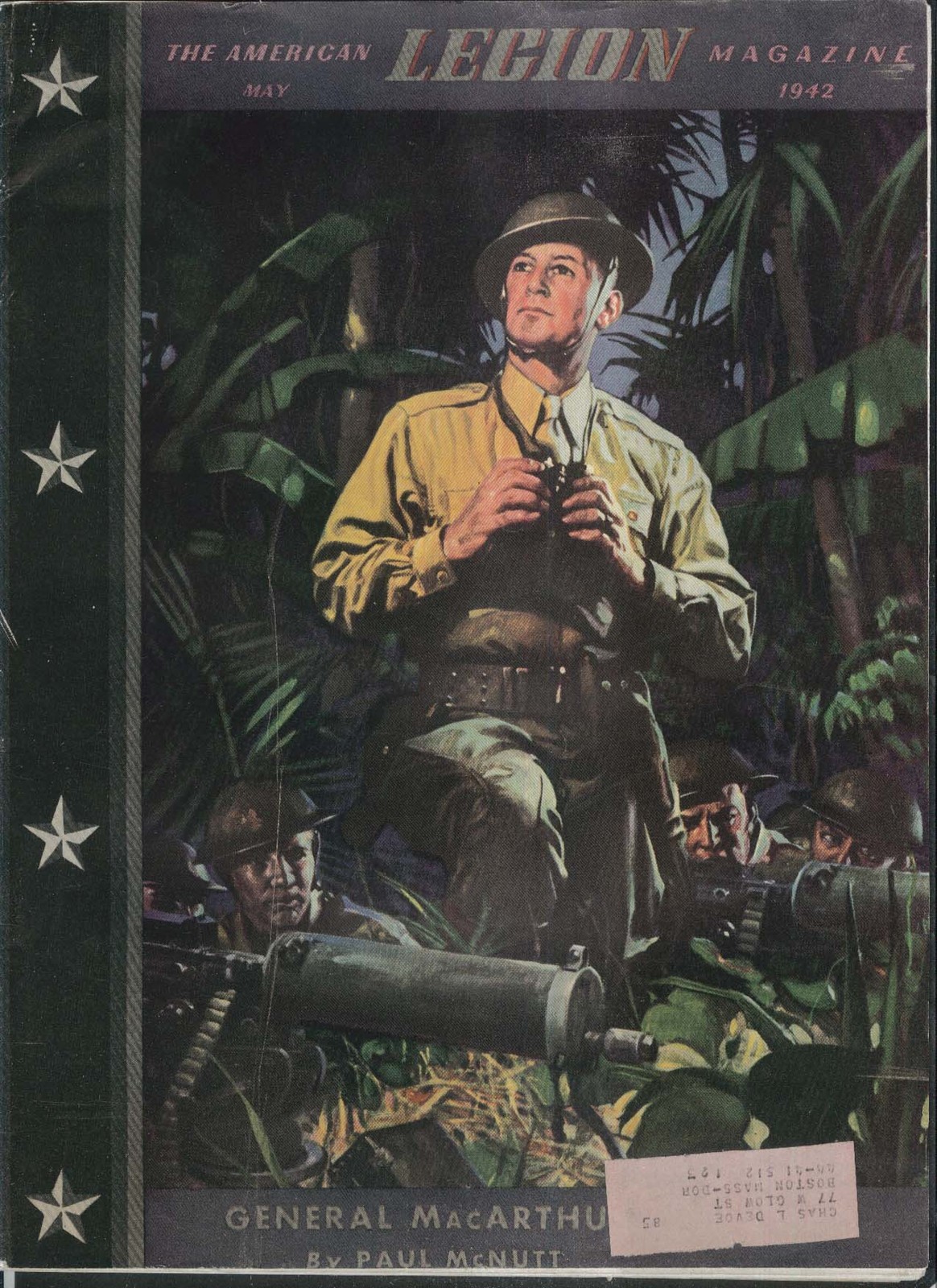 AMERICAN LEGION General MacArthur ++ 5 1942