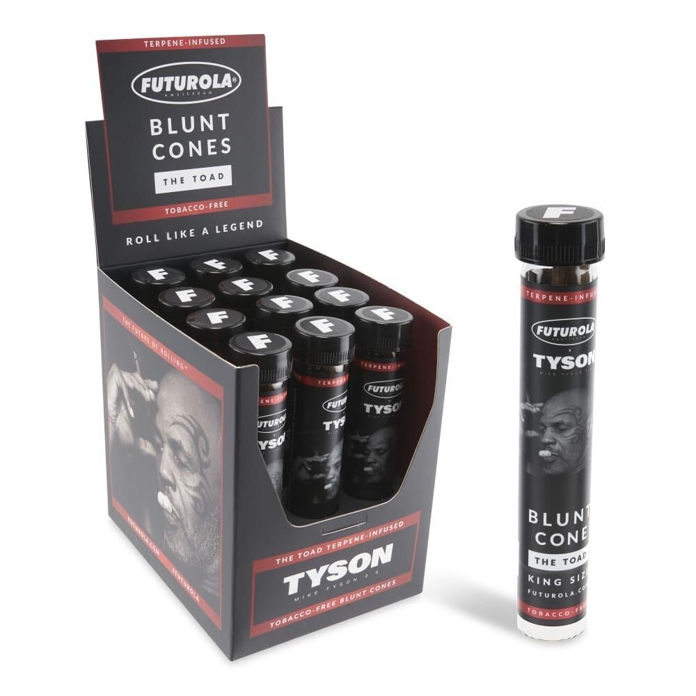 Tyson Ranch Futurola Rolling Cones The Toad – 12 Tubes x 1 Cone = 12 Cones!