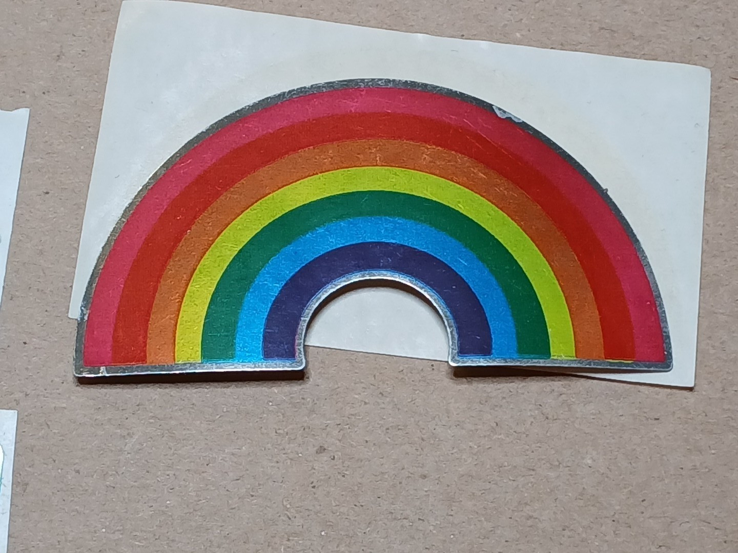 Vintage 1980s Vending Machine Prism Sticker Lot Frog Rainbow Checkerboard VTG
