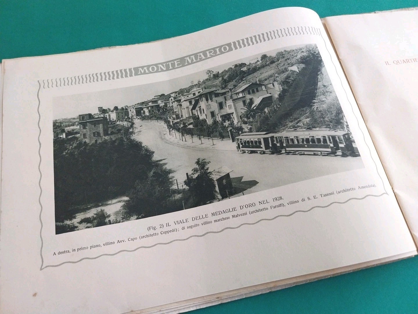 Monte Mario. Società Anonima Edilizia Romana. Rome, circa 1920-1930. RARE
