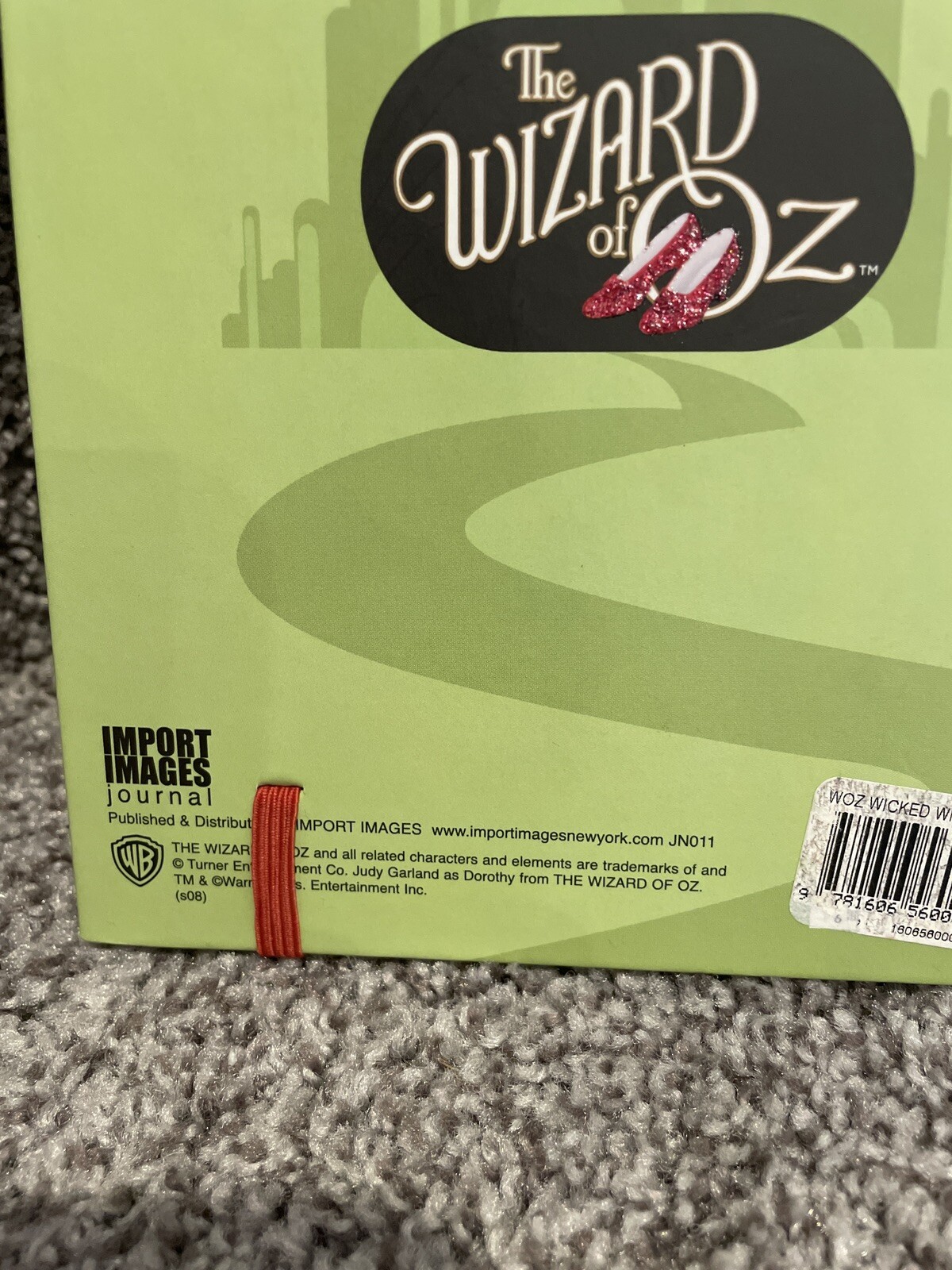 The Wizard of Oz Wicked Witch Of The West – Lined Journal By Import Images RARE!
