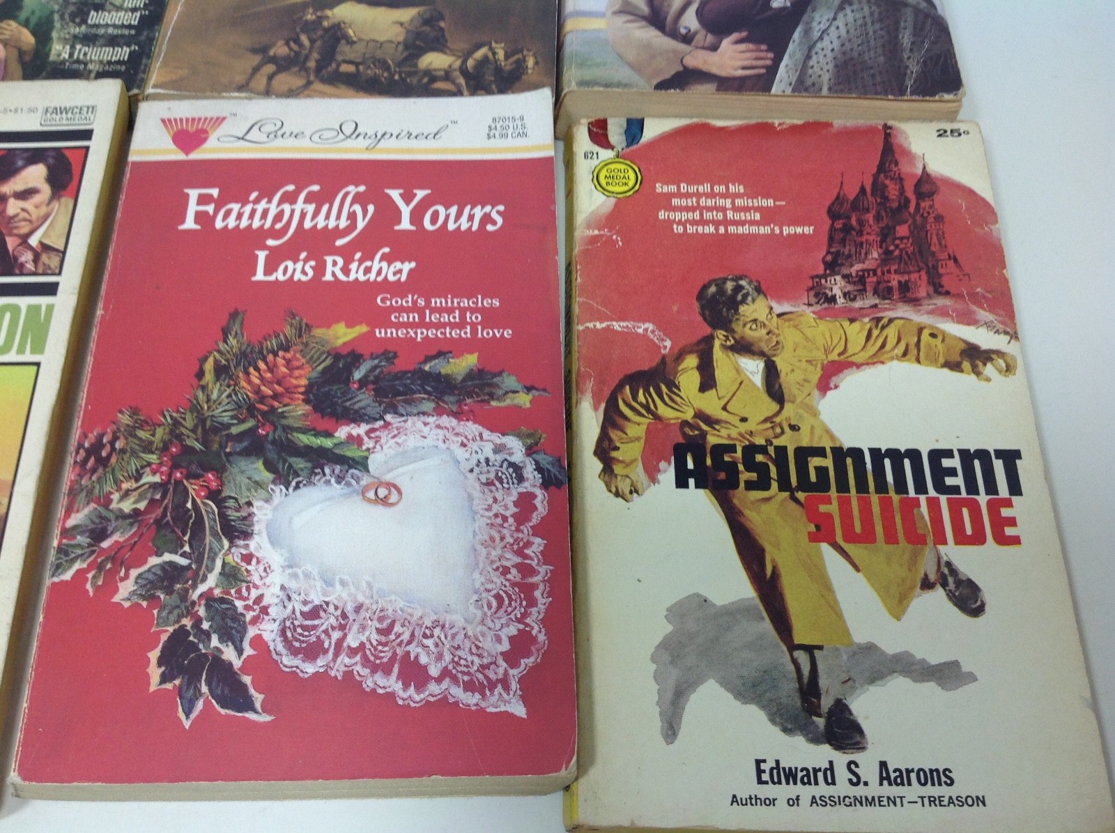 Vintage Paperback Book Lot 1939 – 1998 Matt Helm Retaliators Christ in Concrete