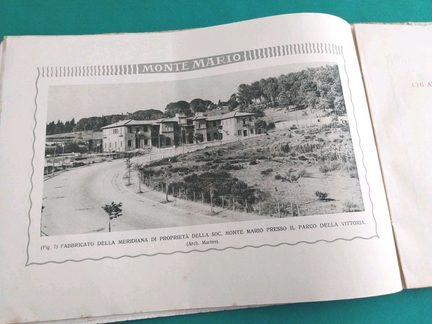 Monte Mario. Società Anonima Edilizia Romana. Rome, circa 1920-1930. RARE