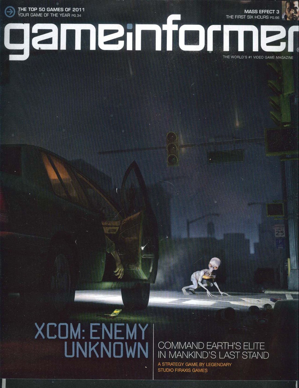GAME INFORMER #226 XCOM Enemy Unknown Portal Mass Effect Phil Spencer 2 2012