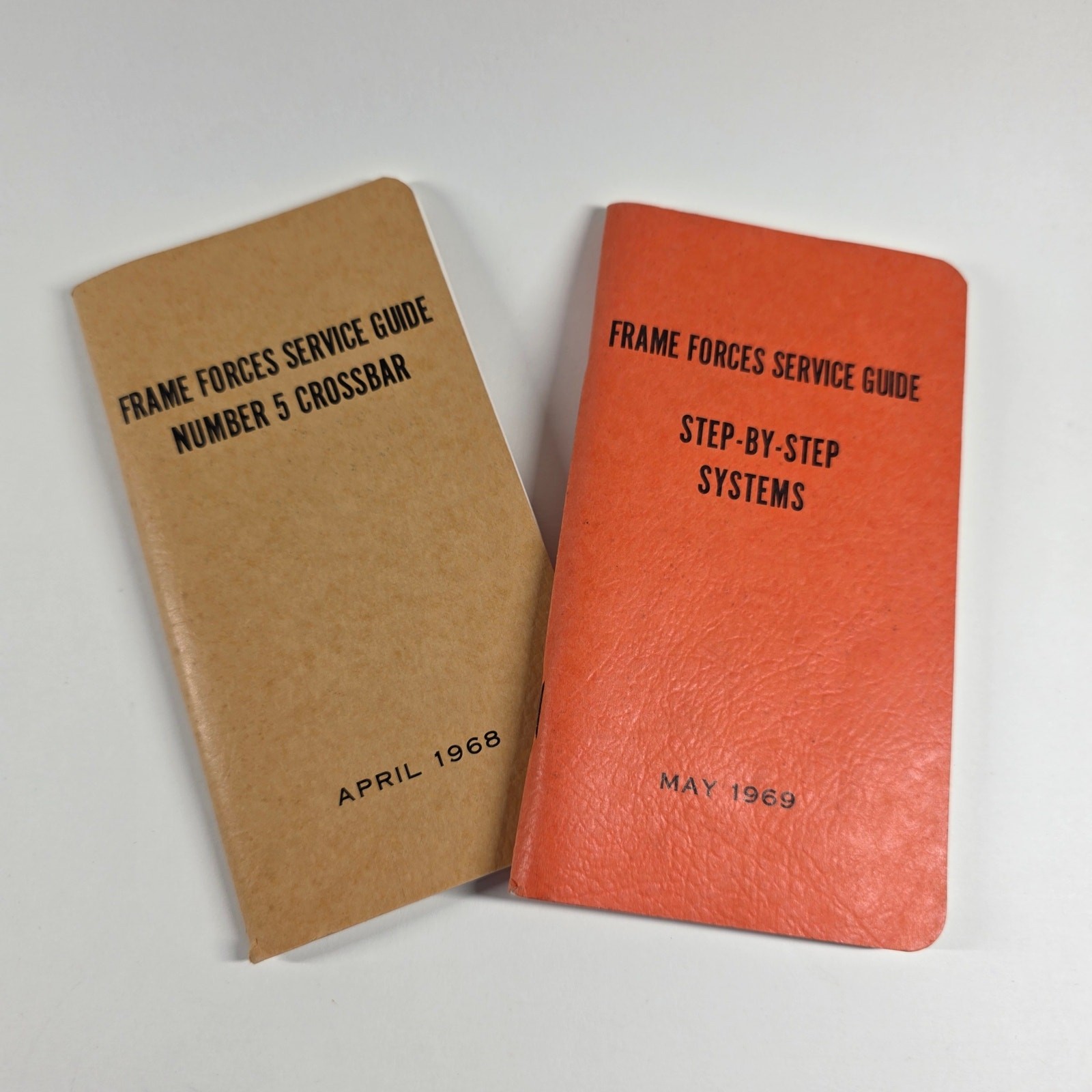 Bell System Frame Forces Service Guide Booklets 1968 1969 Crossbar Step By Step