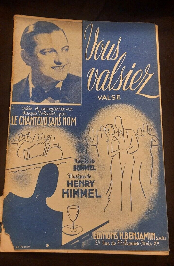 Henry Himmel Sheet Music Partition You Valued