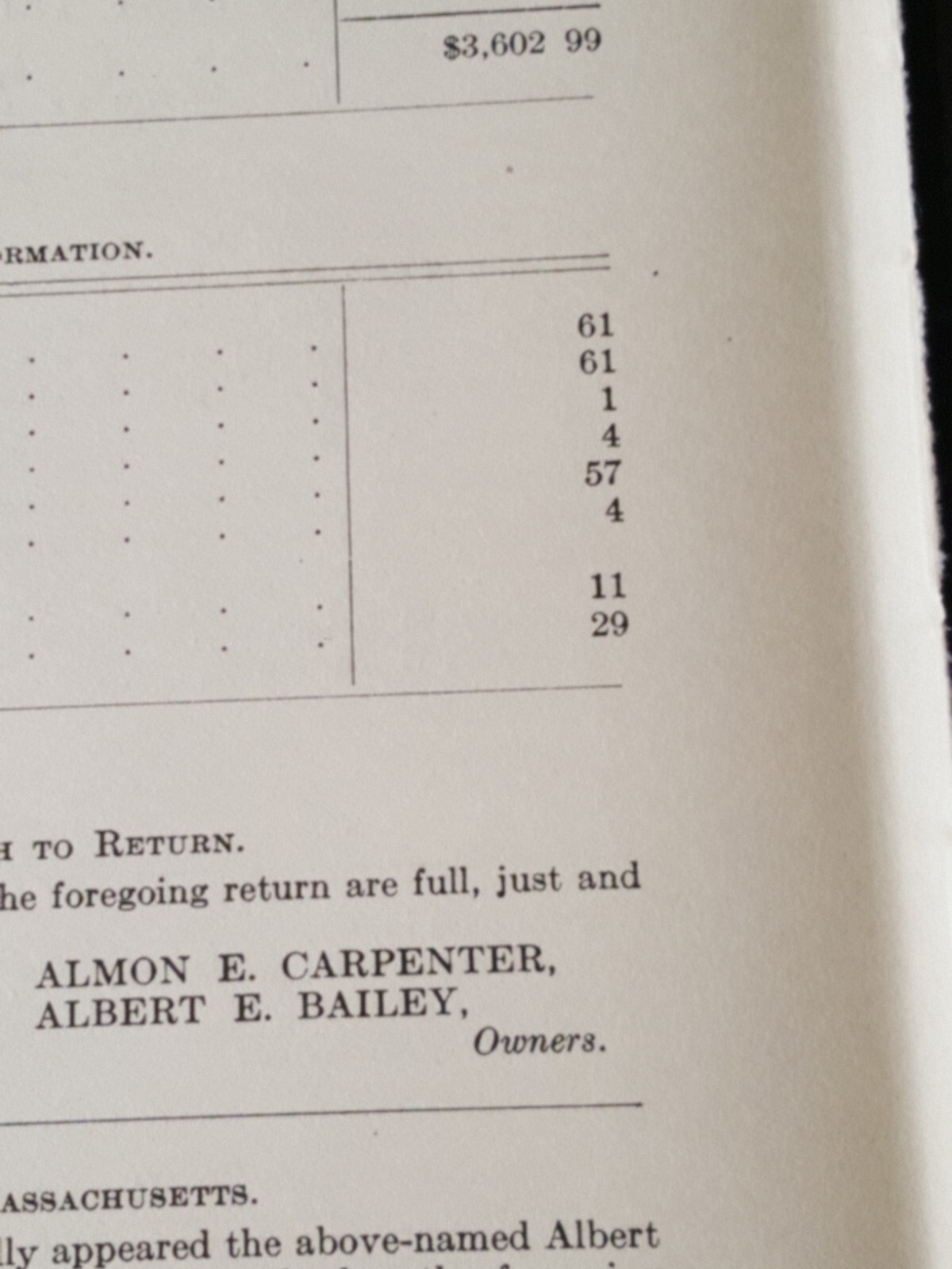1913 report ROWLEY TELEPHONE COMPANY Massachusetts Essex County Ipswich MA
